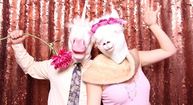 Animal Head photobooth celebration event